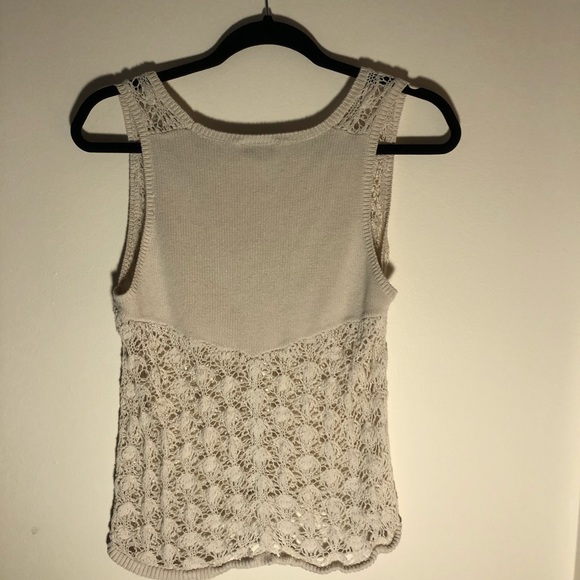 Cream bathing suit cover up - Picture 2 of 3